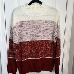 Colorblock Knit Sweater